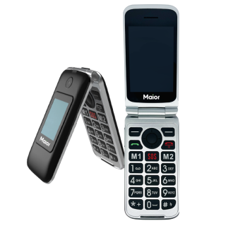 Maior Seniorentelefoon Flip 4G