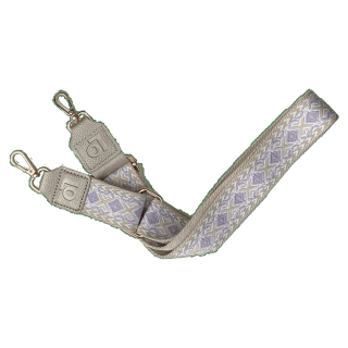 Lomify Pattern Strap Beige / Purple