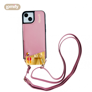 Lomify Corded Case for iPhone 15 Pro Max Pink