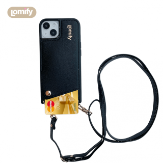 Lomify Corded Case for Galaxy S24 Plus Pitch Black