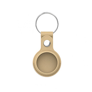 Lome_Tag Keychain Beige (ook geschikt voor Apple AirTag)