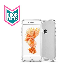 Armored Silicon Case for Galaxy A21s Clear