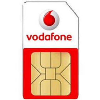Simkaart Vodafone Prepaid 3-in-1 incl. € 5,- Beltegoed