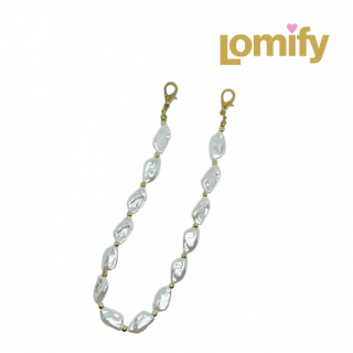 Lomify Wristband Stone Light Brown