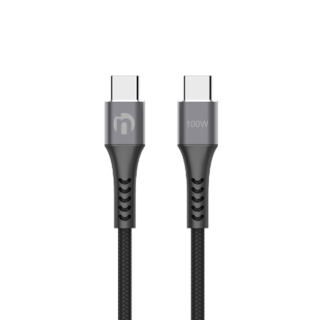 iNcentive Nylon Braided Kevlar Cable  USB-C to USB-C 100W 1 meter (VT209)