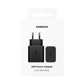 Travel Adapter Fast Charger USB-C 45W EP-T4511NBEGEU Black Blister