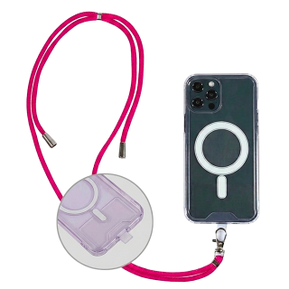 Universal Smartphone Lanyard fuchsia