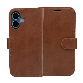PU Wallet Deluxe for iPhone 17 Pro/18 Pro Brown