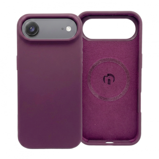 Soft Gelly Premium Case (MagSafe Compatible) for iPhone 17 Pro Max / 18 Pro Max Dark Cherry
