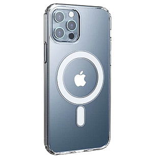 Armored Silicon (MagSafe Compatible) Case for iPhone 13 Pro Clear