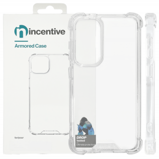 Armored Silicon Case for iPhone 17 Pro / 18 Pro Clear (iNcentive Blister)