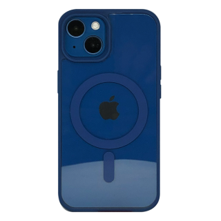 Hihia Case (MagSafe Compatible) for iPhone 15 Dark Blue