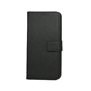 PU Wallet Premium for Galaxy A52/A52s Pitch Black