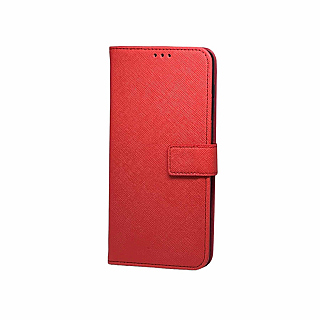 PU Wallet Premium for GalaxyA13 4G Lipstick Red