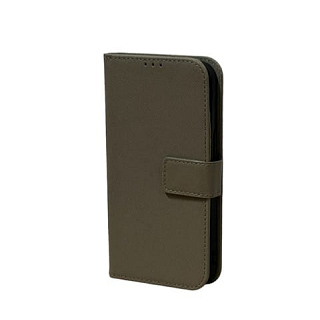 PU Wallet Premium for iPhone 13 Fox Grey