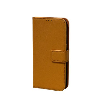 PU Wallet Premium for iPhone 13 Mini Horizon Orange