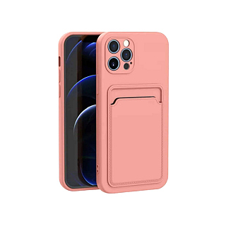 Soft Card Case for Galaxy  A23 Peach