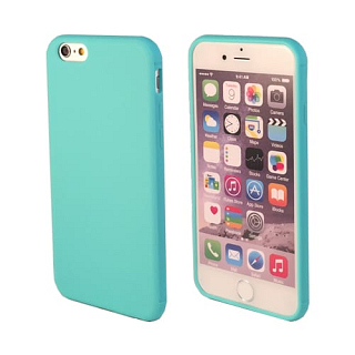 Silicon Flat Case for iPhone 5/5S/SE Green