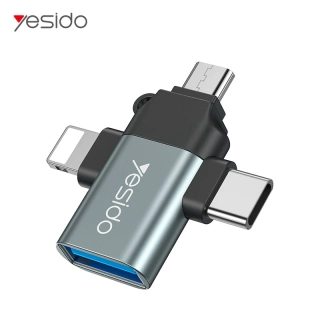 Yesido 3 in 1 USB 2.0 Supper Fast Data Transmission
