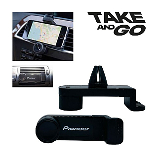 Take and Go Houder ventilatierooster universeel zwart