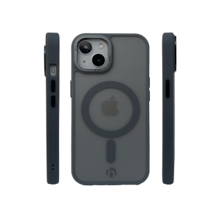 Impact Matt Case (MagSafe Compatible) for iPhone 15 Pro Grey