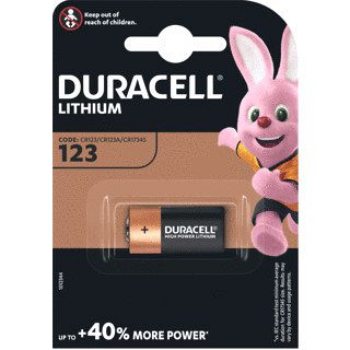 DURACELL Lithium DL123A (1 pack)