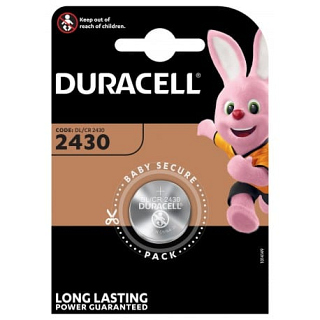 DURACELL Lithium CR2430 (1 pack)