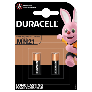 DURACELL Alkaline MN21 12V (2 pack)