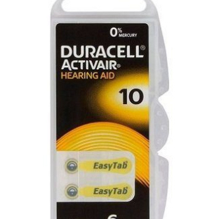 DURACELL Activair DA 10 (6 pack)