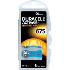 DURACELL Activair DA 675 (6 pack)