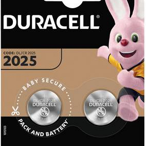 DURACELL Lithium CR2025 (2 pack)