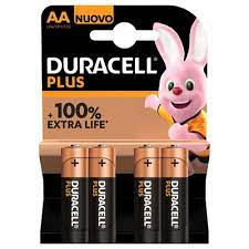 DURACELL Basic MN1500 1.5V AA-Cells (4 pack)