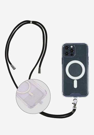 Universal Smartphone Lanyard Grey