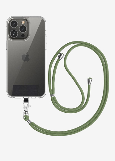 Universal Smartphone Lanyard Green