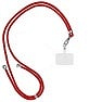 Universal Smartphone Lanyard Red