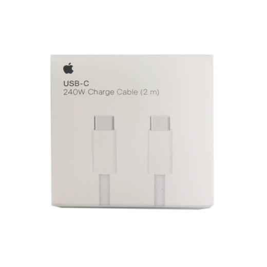 Apple USB-C to USB-C Woven Cable 240W 2 meter Blister (MU2G3ZM/A) MYQT3ZM/A