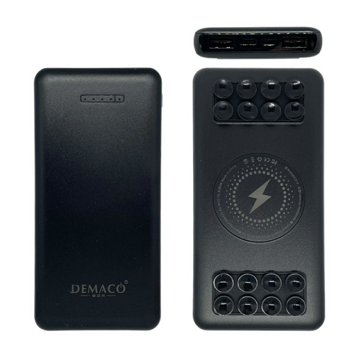 Mobile Powerbank 10.000mAh Wireless Charging Black B12