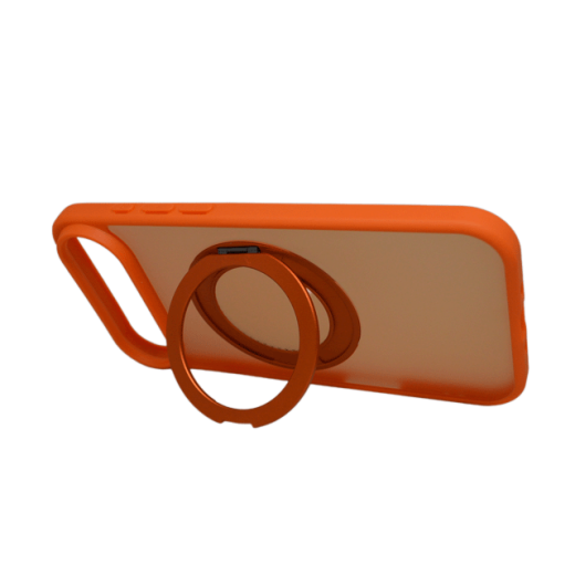 Matt Kickstand Case (MagSafe Compatible) for iPhone 17 Pro Max / 18 Pro Max Orange