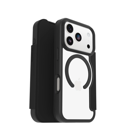 React Series Folio for iPhone 17 Pro Black Crystal