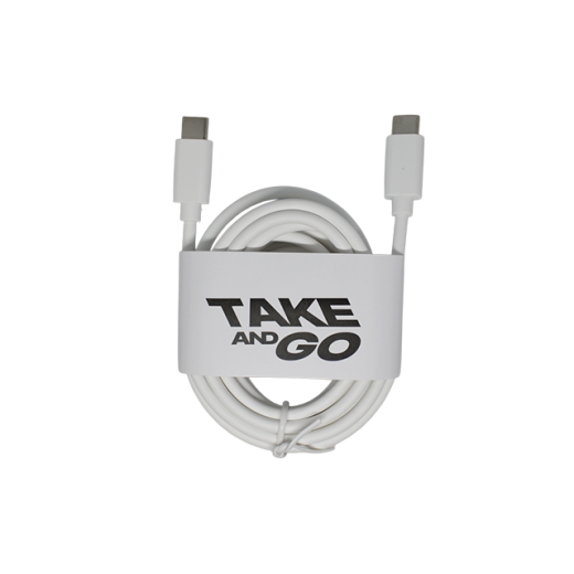 Take and Go USB-C to USB-C Cable 2 meter wit