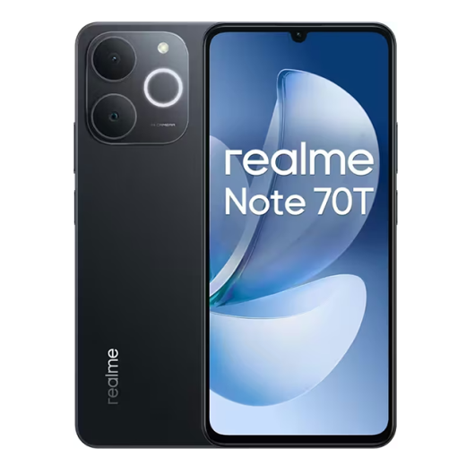 Realme Note 70T 4G 4GB 256GB Obsidian Black