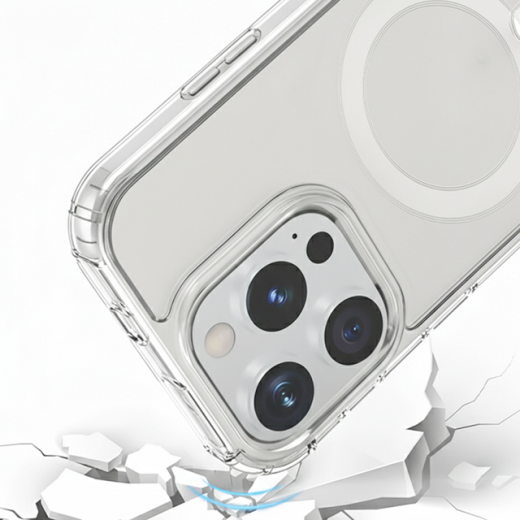 Armored Silicon (MagSafe Compatible) Case for iPhone Air Clear (iNcentive Blister)