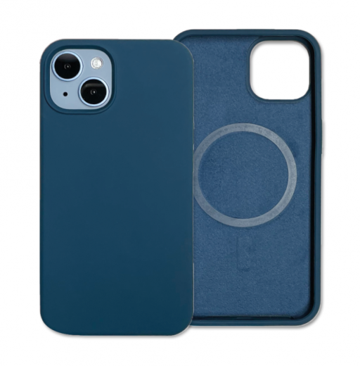 Soft Gelly Premium Case (MagSafe Compatible) for Galaxy A27 Blue