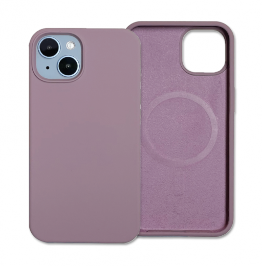 Soft Gelly Premium Case (MagSafe Compatible) for iPhone 16 Pro Max Mauve