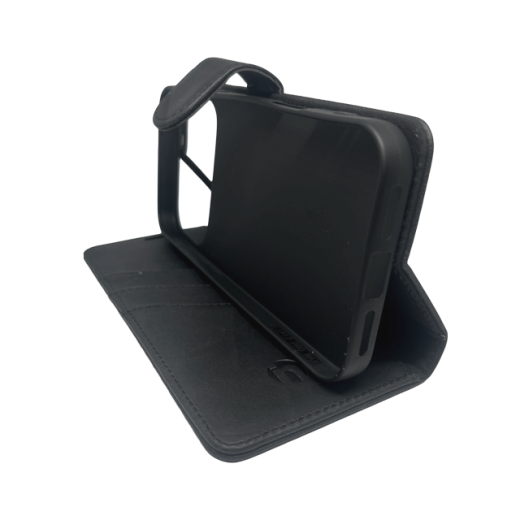 PU Wallet Deluxe Ascend for P30 lite Pitch Black