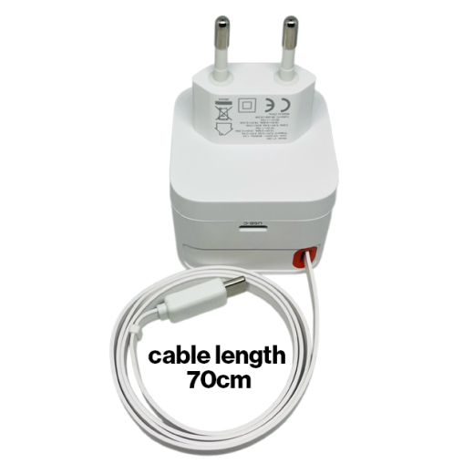 iNcentive Travel Adapter 35W USB-C PD + Retractable USB-C Cable (VT393)