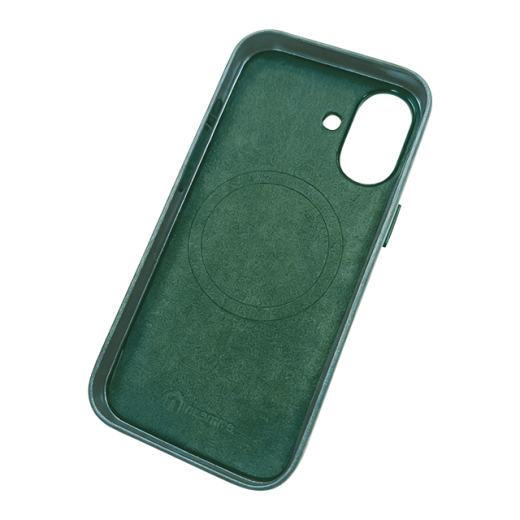 Premium Back Cover (MagSafe Compatible) for iPhone 16e/17e Green