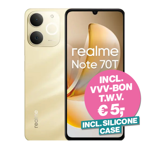 Realme Note 70T 4G 4GB 256GB Beach Gold