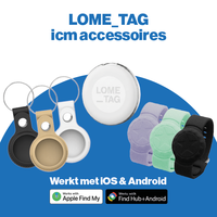 Lome_Tag Keychain White (ook geschikt voor Apple AirTag)