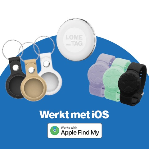 Lome_Tag Find My Tag 1x White for iOS
